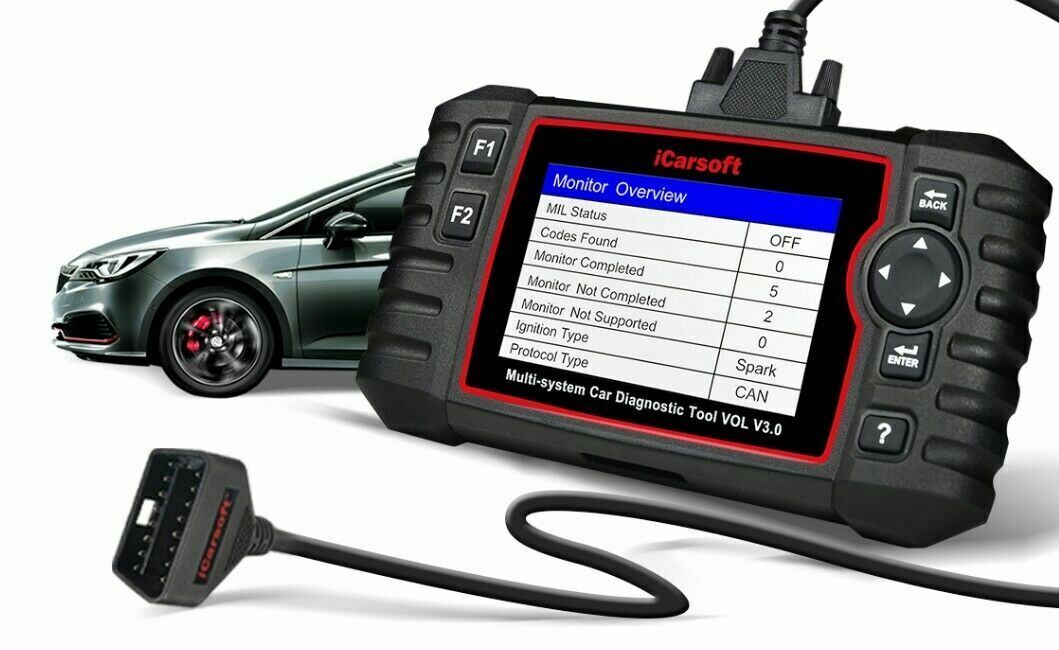 iCarsoft VOL V3.0 Professional Car Diagnostic Scanner Tool Til Volvo/Saab + Extra Features