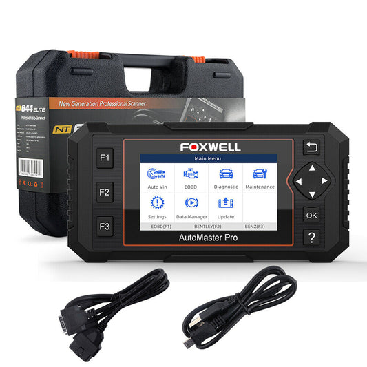 Foxwell NT644Elite All Systems OBD2 Scaner ABS SRS DPF BRT TPMS Diagnostic Tools