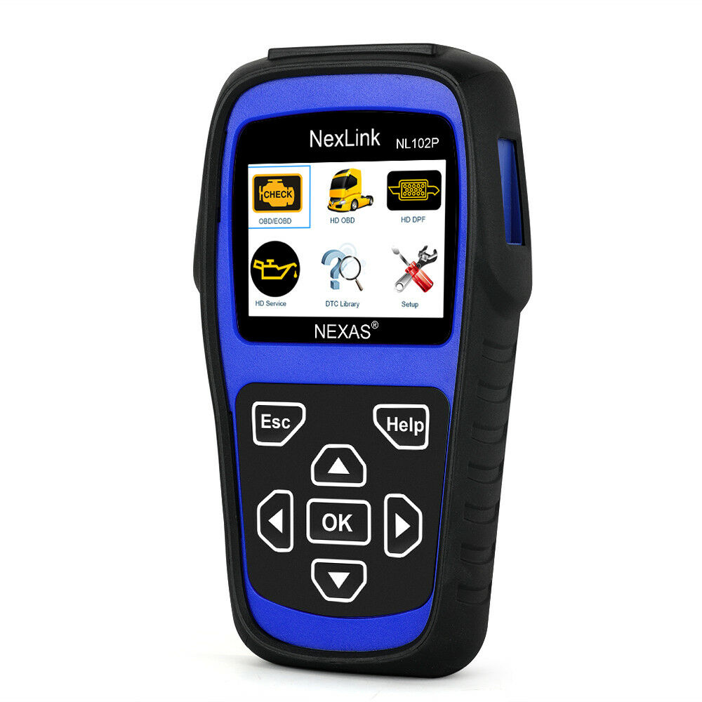 NL102 Plus Heavy Duty Truck Code Reader DPF Oil Reset Scanner Diagnostic Tool