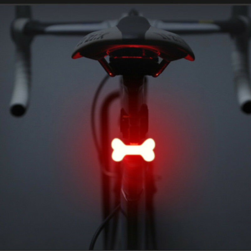 USB genopladelig cykel baglygte LED Cykel Advarselssikkerhed Smart lampe - Lifafa Denmark