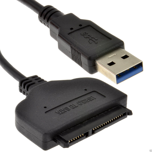 USB 3.0 til SSD-adapter kabel til 2,5 SATA Solid State-harddiske - LifafaDenmark Aps
