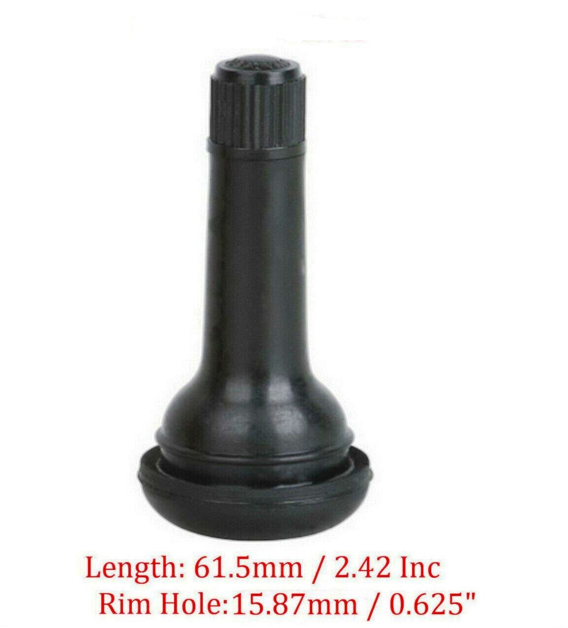 TR425 Snap-In dæk ventil stammer Længde 61,5 mm 2,42 Fælghul 15,7 mm 0,625 - LifafaDenmark Aps