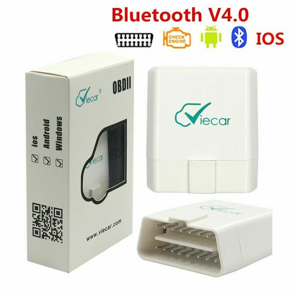 Viecar 4.0 Bluetooth v4.0 OBD2 Car Diagnostics Scanner For Apple/Android Carista App