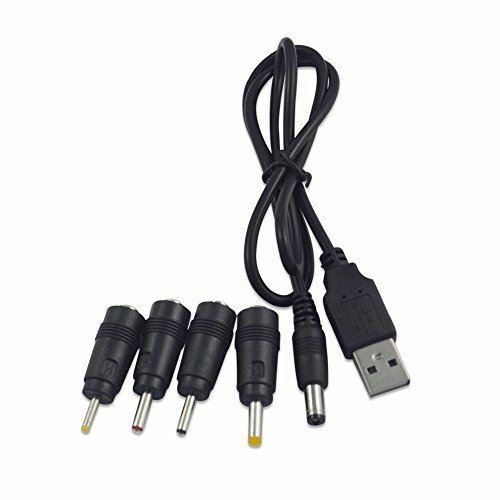 Universal DC til USB-kabel 2.0 2.5 3.0 4.0 5.5 Opladning af oplader