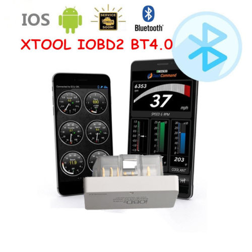 XTOOL iOBD2 mini Bluetooth 4.0 EOBD OBD2 KFZ Auto Interface Diagnose Android iOS - Lifafa Denmark